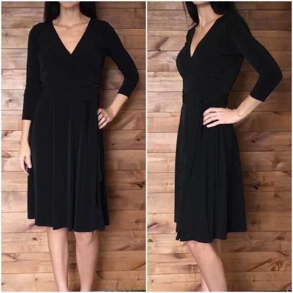 NTC (not from China) Donna Morgan wrap dress - Picture 1 of 2